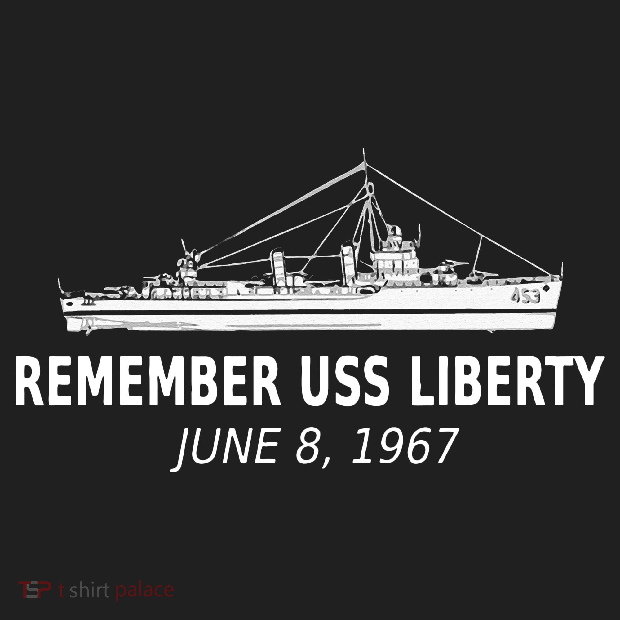 Uss Liberty Remember June 8 1967 Golf Towel