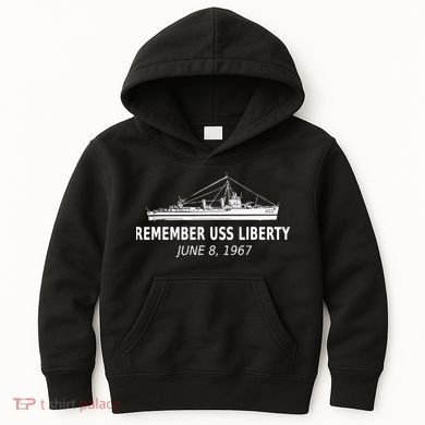 Uss Liberty Remember June 8 1967 Kids Hoodie