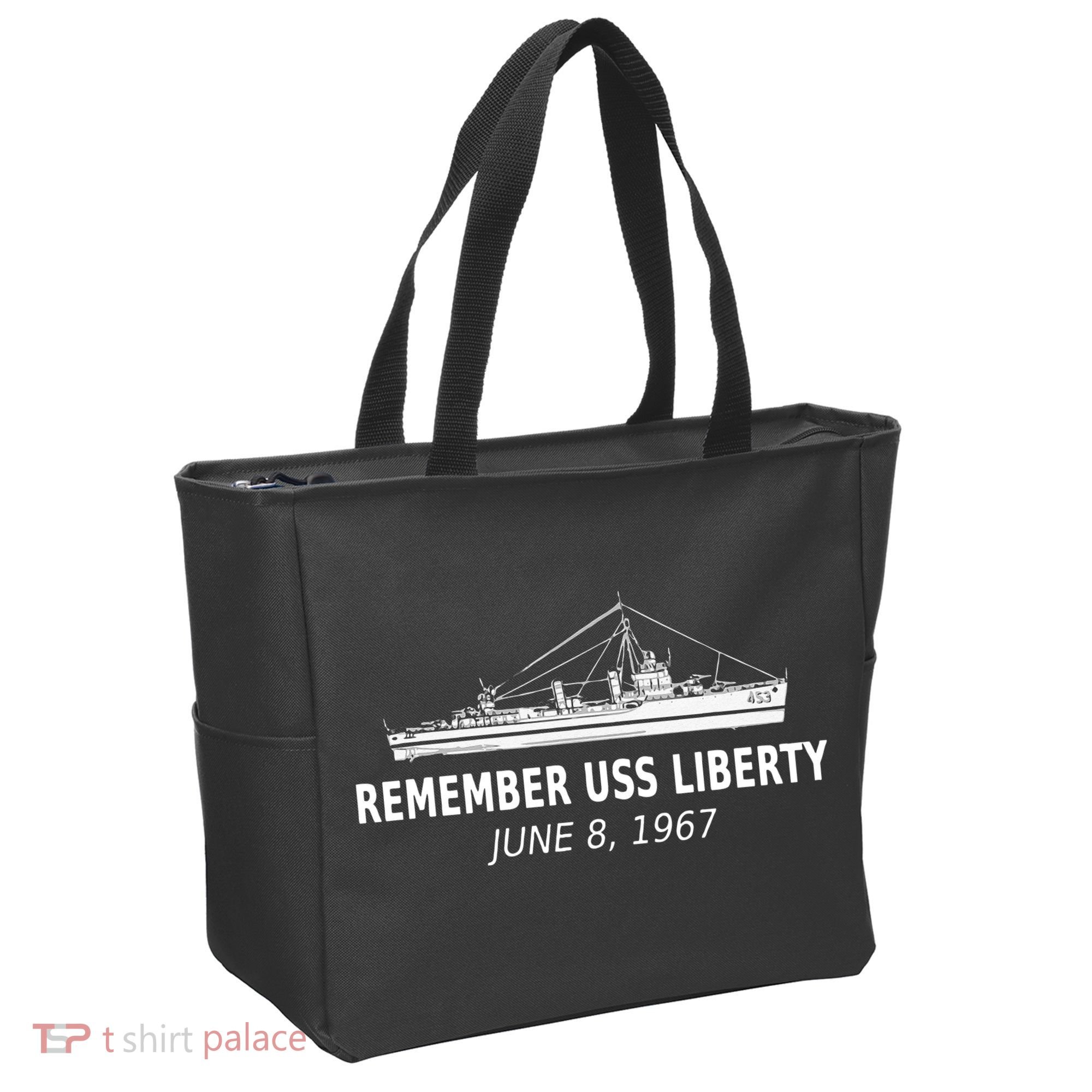Uss Liberty Remember June 8 1967 Tote Bag