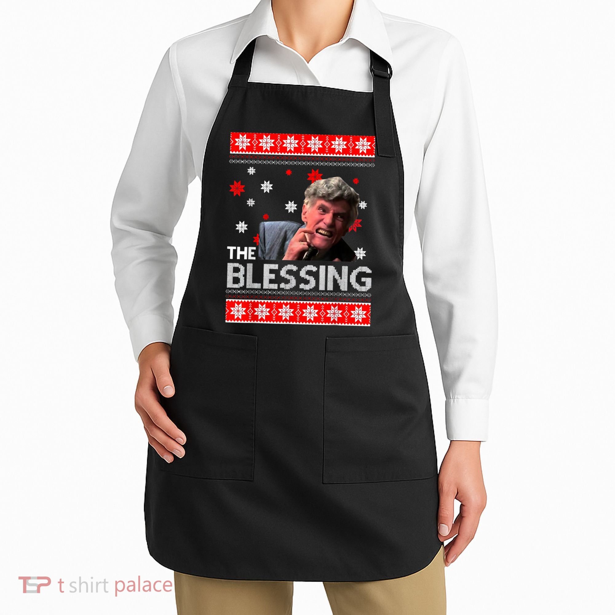 Uncle Lewis The Blessing Christmas Vacation Apron