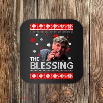Uncle Lewis The Blessing Christmas Vacation Coaster
