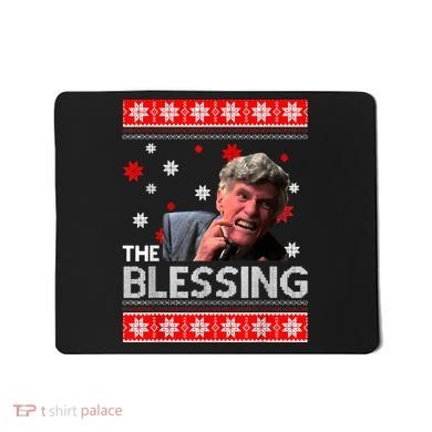 Uncle Lewis The Blessing Christmas Vacation Mousepad