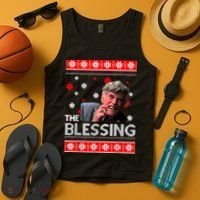 Uncle Lewis The Blessing Christmas Vacation Tank Top thumb 4
