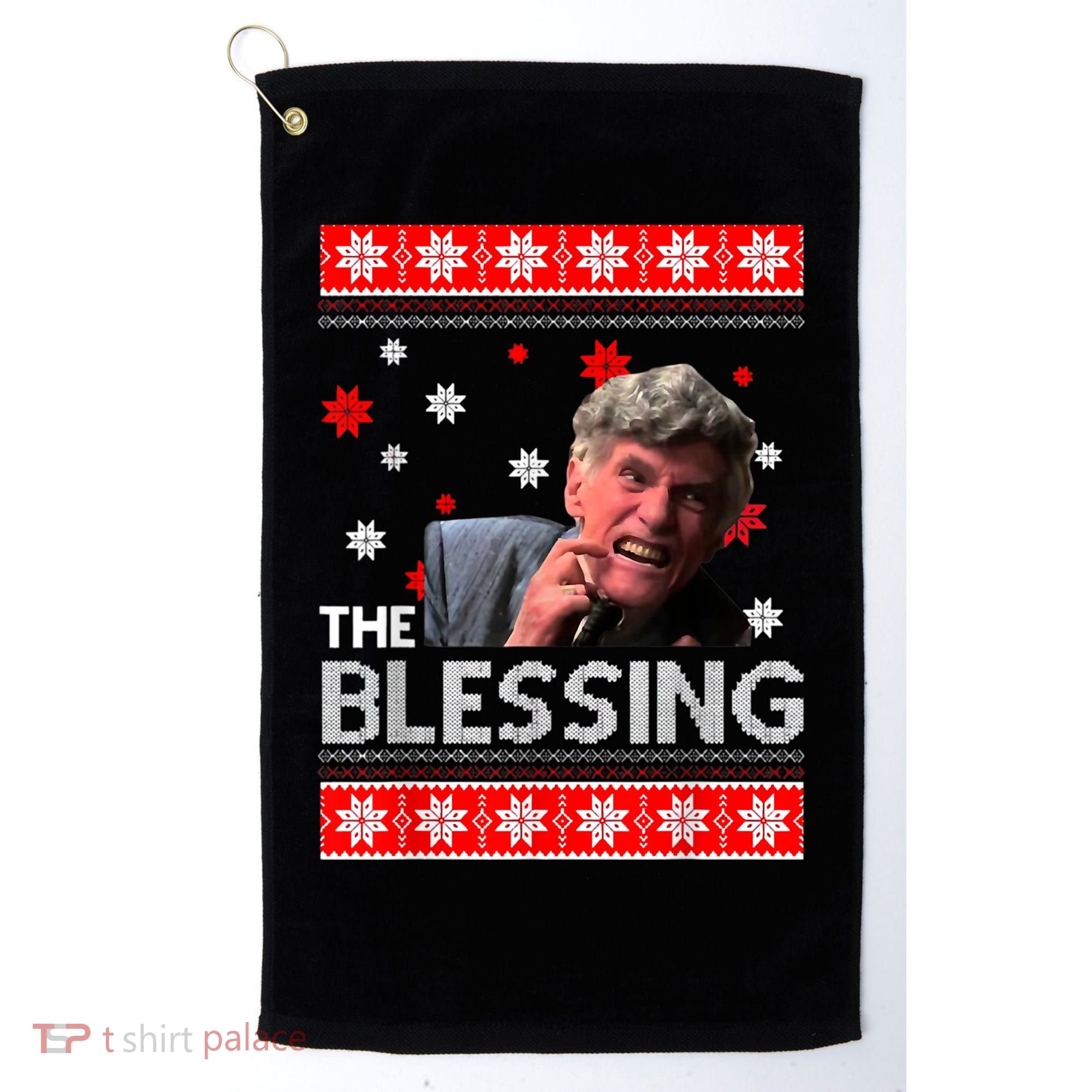 Uncle Lewis The Blessing Christmas Vacation Golf Towel