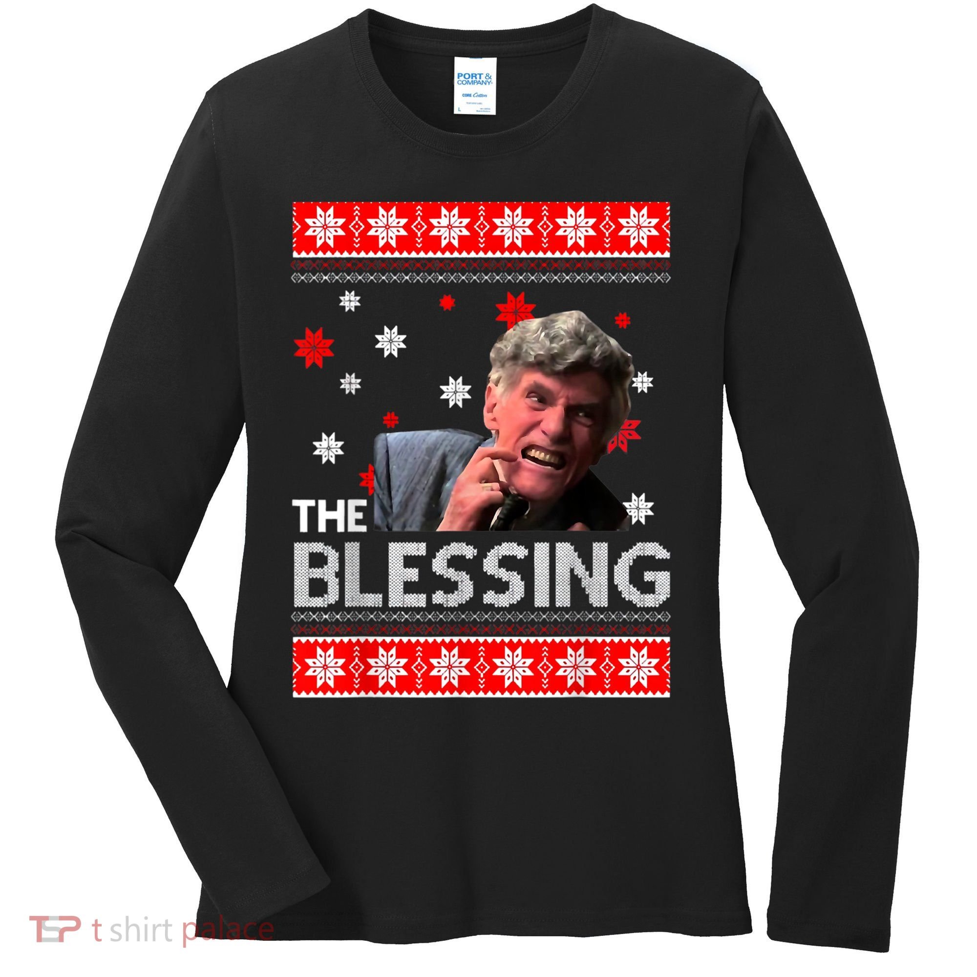 Uncle Lewis The Blessing Christmas Vacation Women's Long Sleeve Shirt