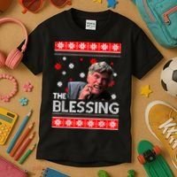 Uncle Lewis The Blessing Christmas Vacation Kids T-Shirt thumb 3