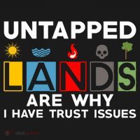 Untapped Lands Trust Issues Magic Geek Great Retro Gaming Gift Pajama Set thumb 2
