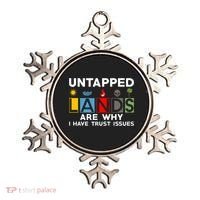 Untapped Lands Trust Issues Magic Geek Great Retro Gaming Gift Ornament thumb 0