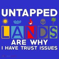 Untapped Lands Trust Issues Magic Geek Great Retro Gaming Gift Kids Sweatshirt thumb 2