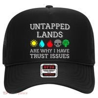 Untapped Lands Trust Issues Funny Magic Geek Tcg Hat thumb 0