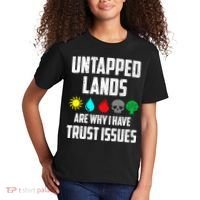 Untapped Lands Trust Issues Magic Funny Geek TCG Kids T-Shirt thumb 2
