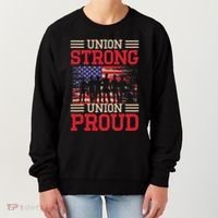 Union Laborer Union Strong Labor Union Worker Union Women's Sweatshirt thumb 0
