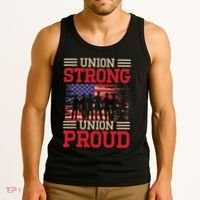 Union Laborer Union Strong Labor Union Worker Union Tank Top thumb 3