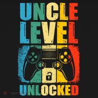 Uncle Level Unlocked Leveled Up To Uncle Promoted To Gamer Sweatshirt thumb 3