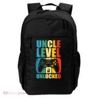 Uncle Level Unlocked Leveled Up To Uncle Promoted To Gamer Backpack thumb 0