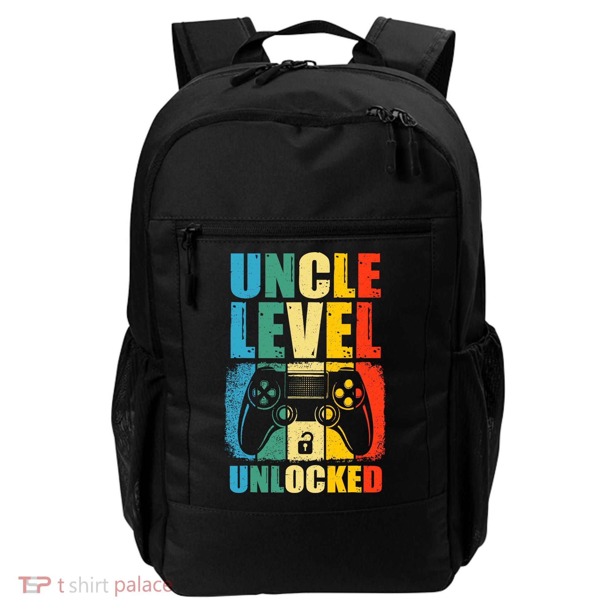 Uncle Level Unlocked Leveled Up To Uncle Promoted To Gamer Backpack