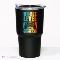 Uncle Level Unlocked Leveled Up To Uncle Promoted To Gamer Tumbler thumb 0
