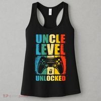 Uncle Level Unlocked Leveled Up To Uncle Promoted To Gamer Women's Tank Top thumb 3