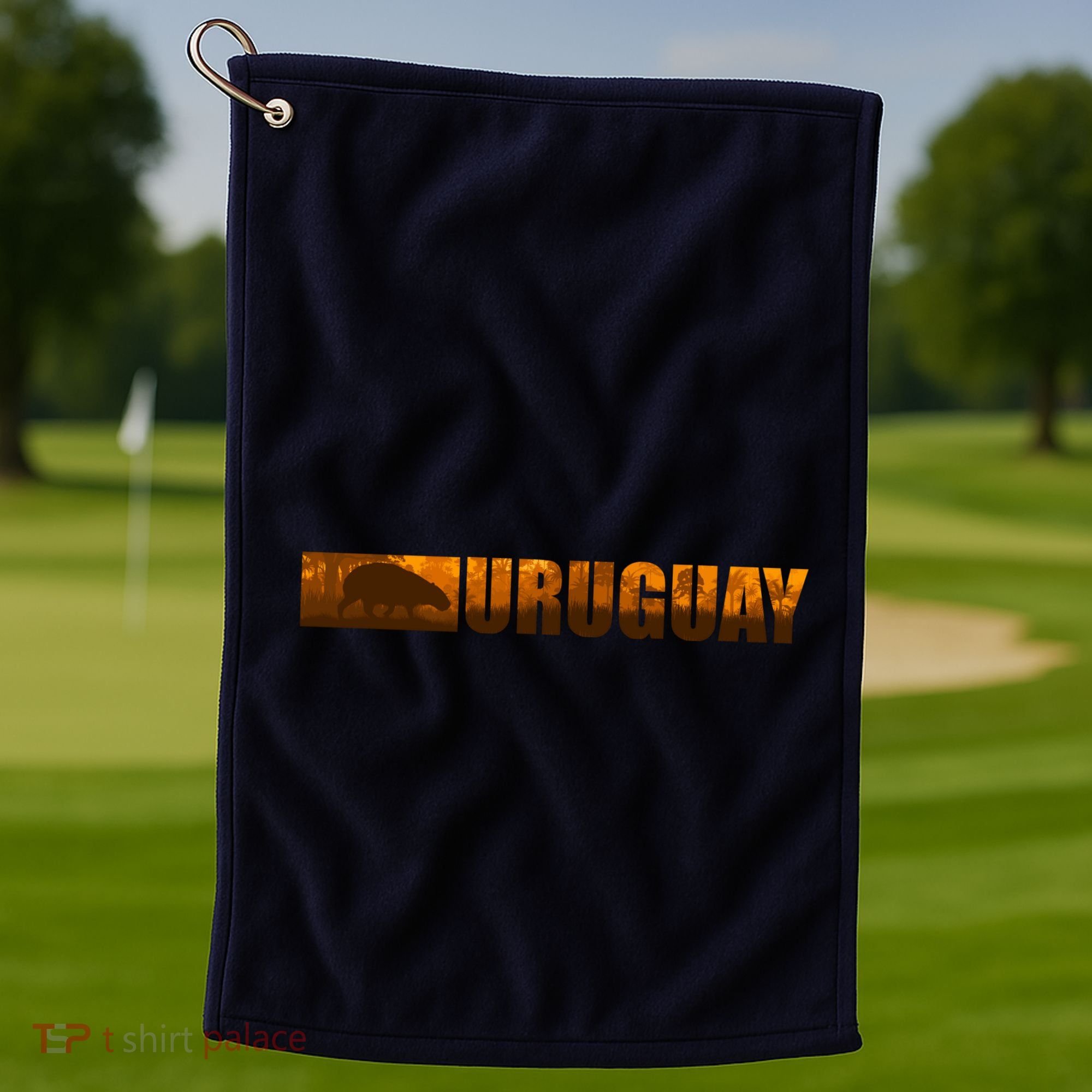 Uruguay Logo Golf Towel