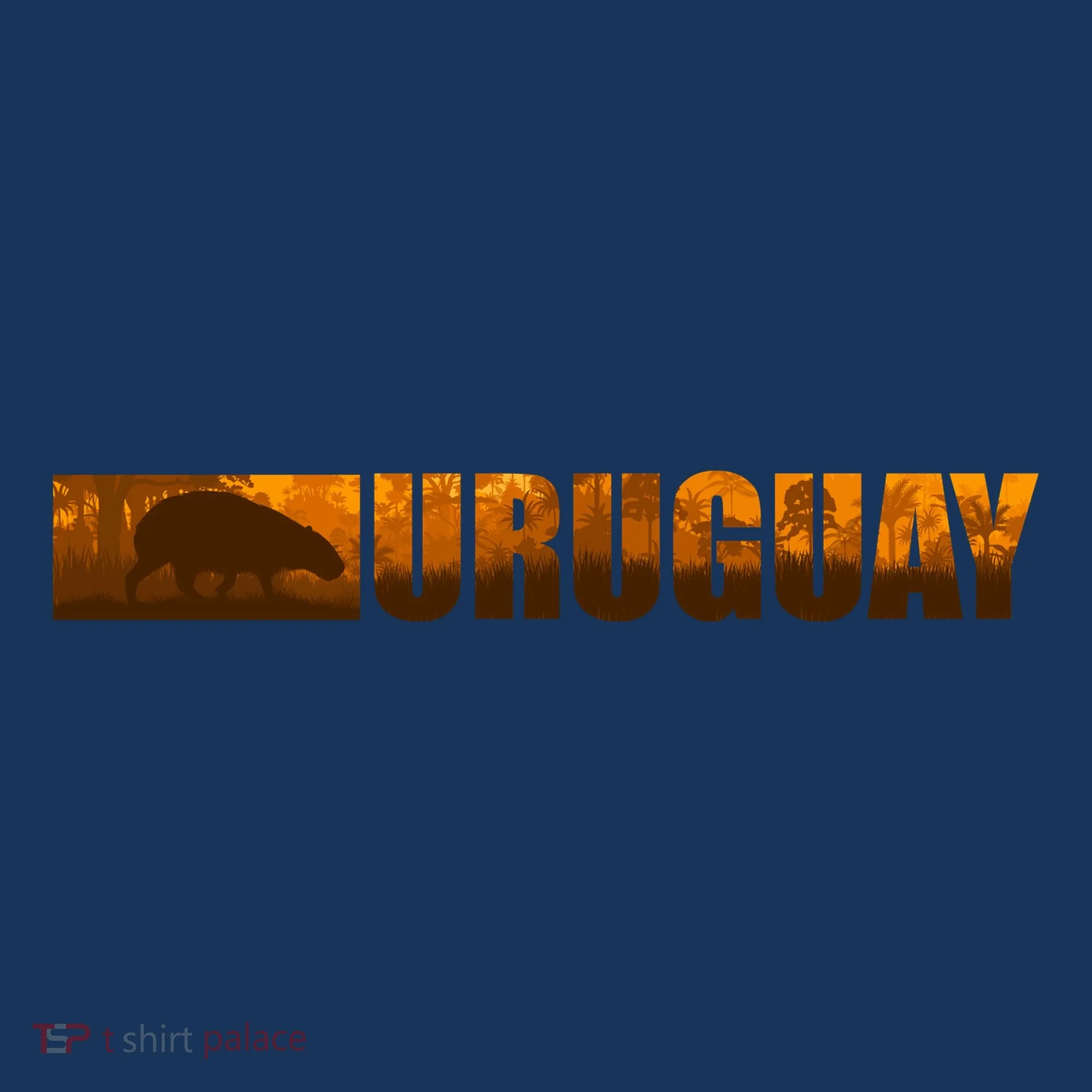 Uruguay Logo Kids Hoodie