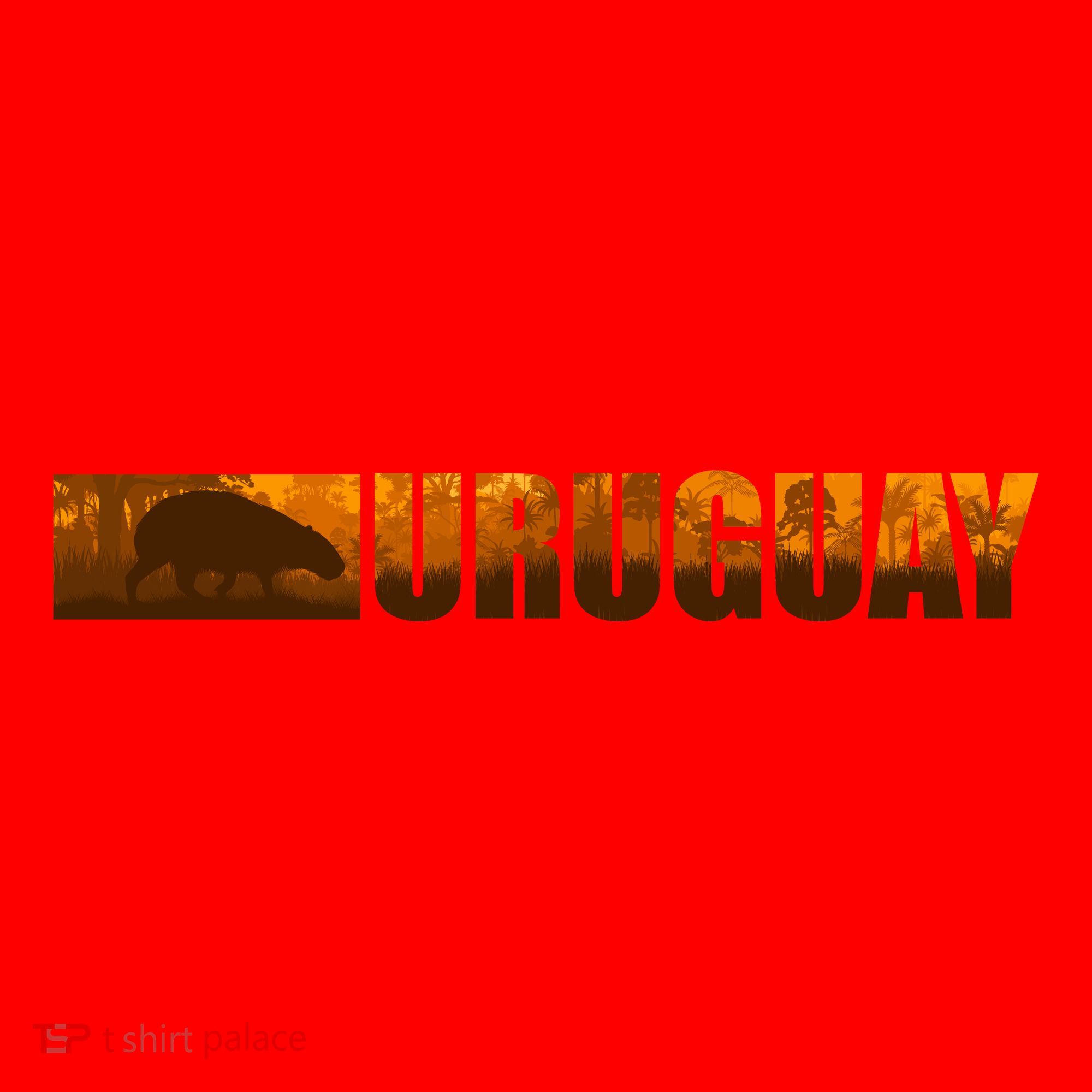Uruguay Logo Santa Hat