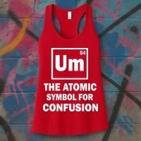 Um The Atomic Symbol For Confusion Women's Tank Top thumb 3
