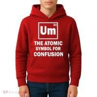 Um The Atomic Symbol For Confusion Kids Hoodie thumb 4