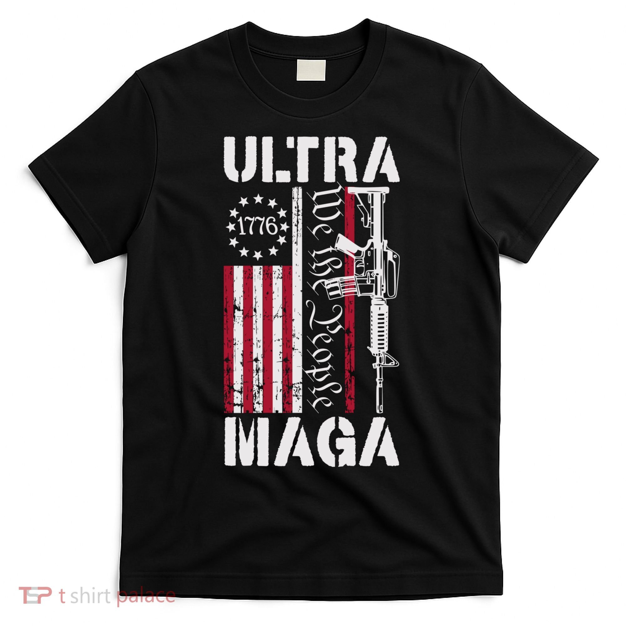 Ultra Maga 2024 American Flag Anti Joe Biden Ultra Maga T-Shirt