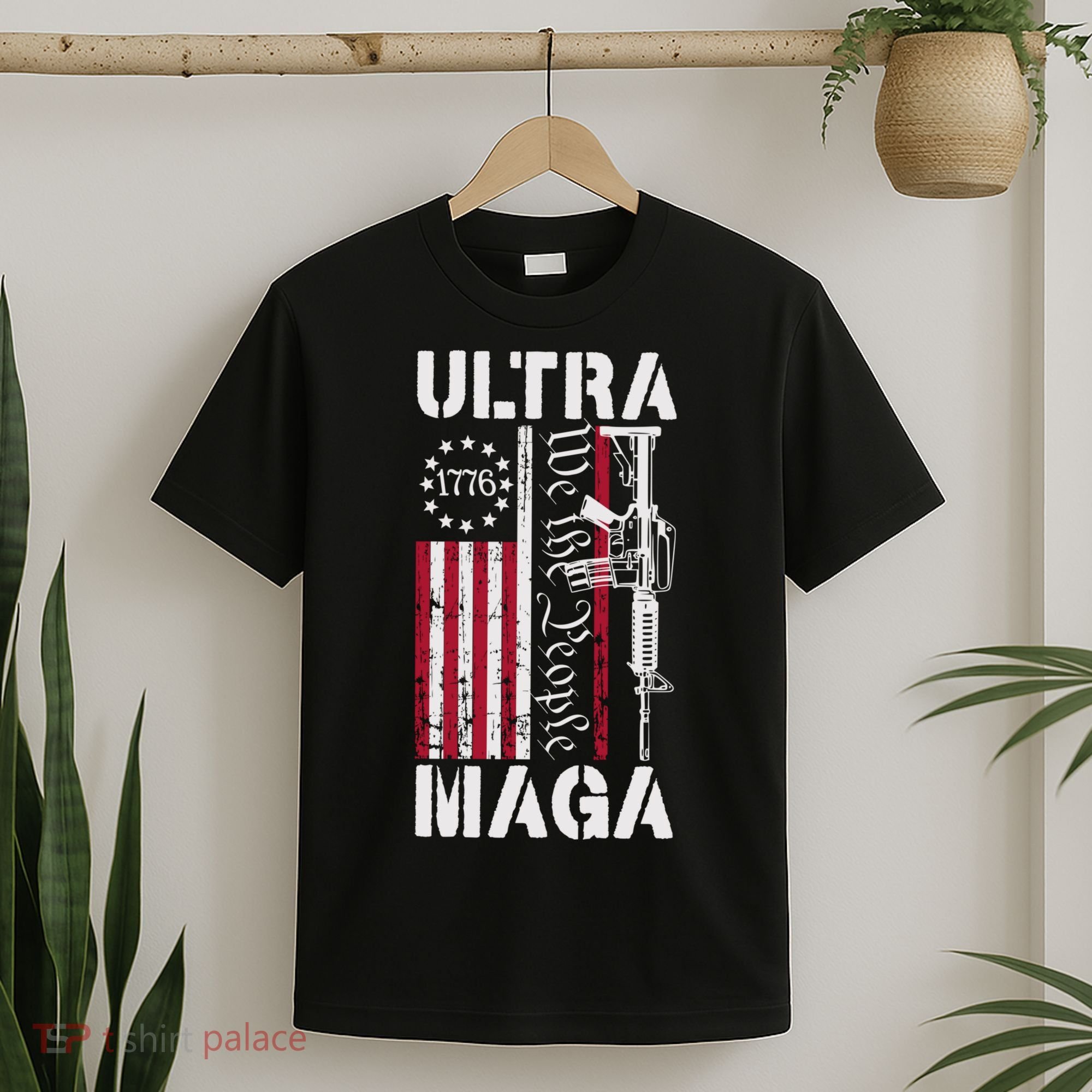 Ultra Maga 2024 American Flag Anti Joe Biden Ultra Maga T-Shirt
