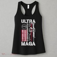 Ultra Maga 2024 American Flag Anti Joe Biden Ultra Maga Women's Tank Top thumb 3