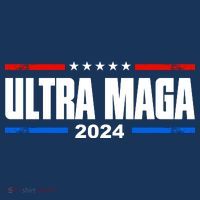 Ultra Maga 2024 USA-Made Doggie Bandana thumb 2