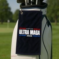 Ultra Maga 2024 Golf Towel thumb 2