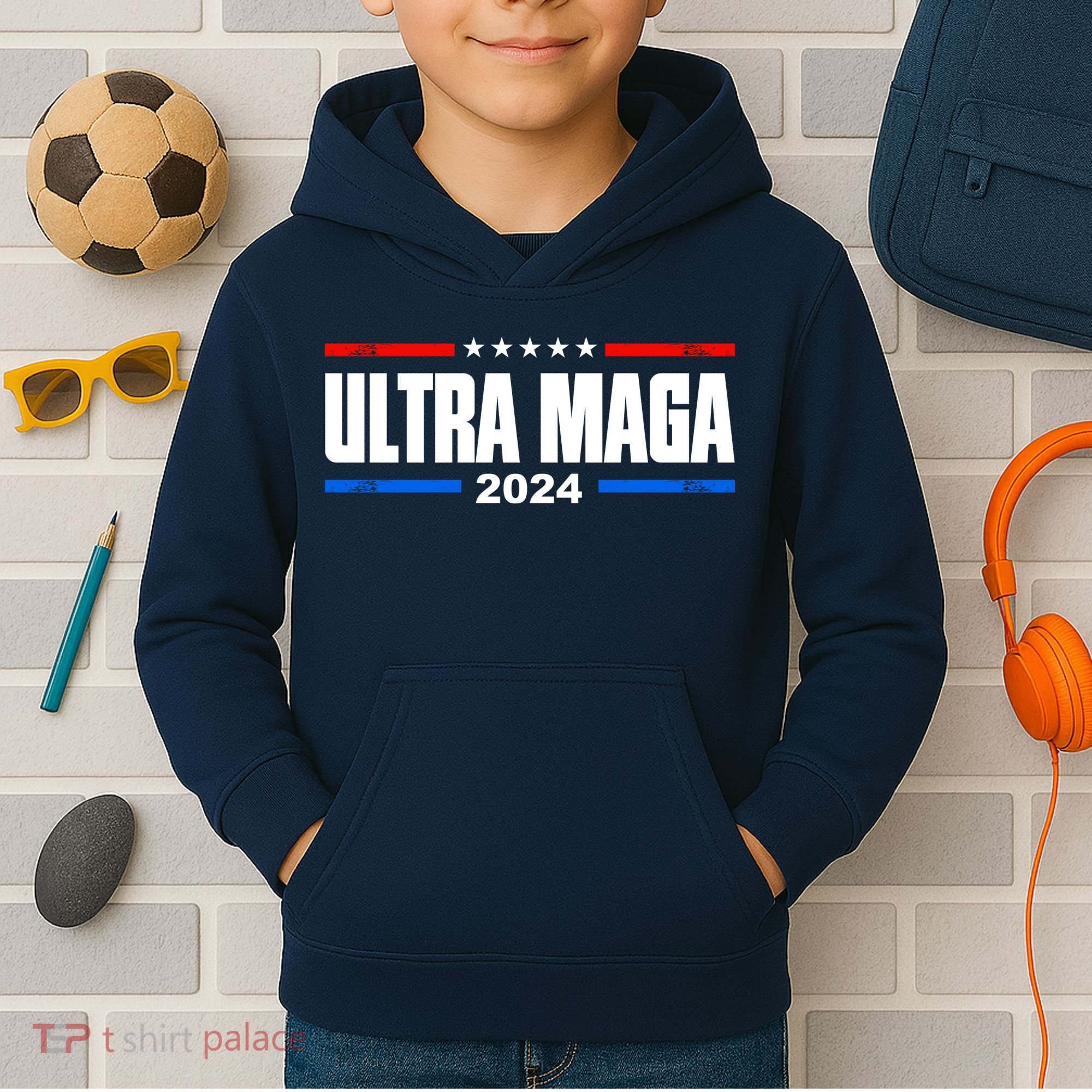 Ultra Maga 2024 Kids Hoodie