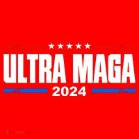 Ultra Maga 2024 Santa Hat thumb 1