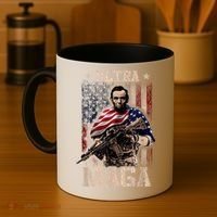 Ultra Maga 4th Of July Abraham Lincoln Gun 2nd Amendment Coffee Mug thumb 4