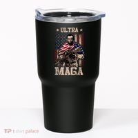 Ultra Maga 4th Of July Abraham Lincoln Gun 2nd Amendment Tumbler thumb 0