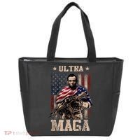 Ultra Maga 4th Of July Abraham Lincoln Gun 2nd Amendment Tote Bag thumb 0