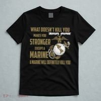 Marine What Doesn't Kill You Makes Your Stronger US T-Shirt thumb 5