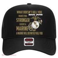 Marine What Doesn't Kill You Makes Your Stronger US Hat thumb 0