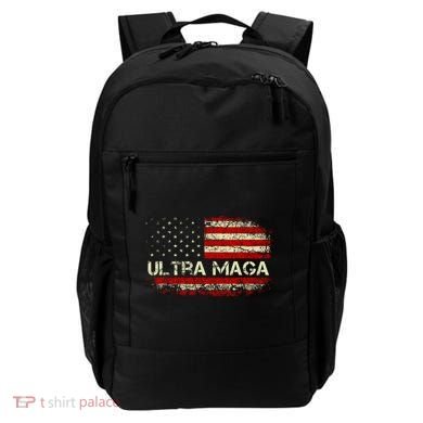 Ultra Maga American Flag Backpack