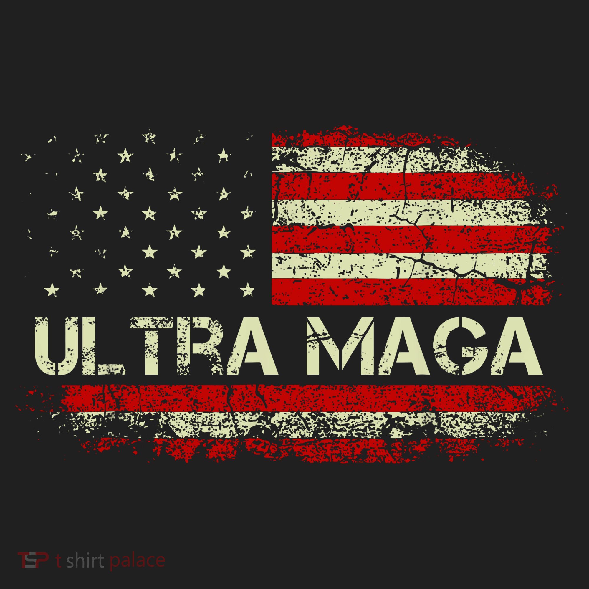 Ultra Maga American Flag Tumbler