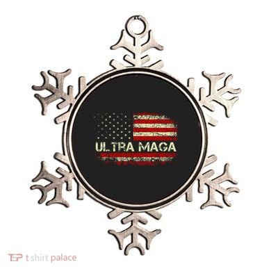 Ultra Maga American Flag Ornament