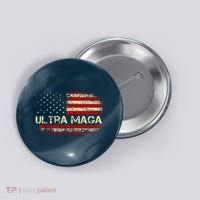 Ultra Maga American Flag Button thumb 0