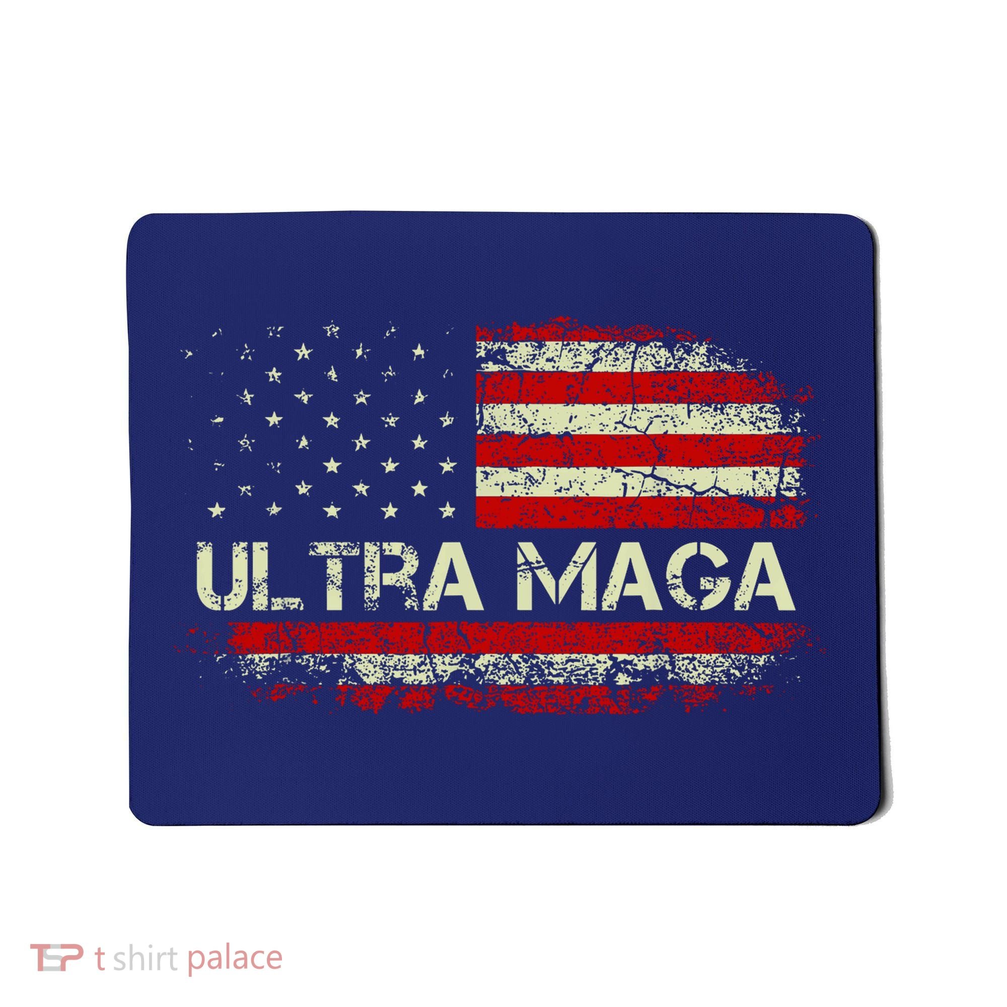 Ultra Maga American Flag Mousepad