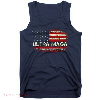 Ultra Maga American Flag Tank Top
