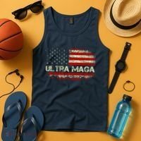 Ultra Maga American Flag Tank Top thumb 4