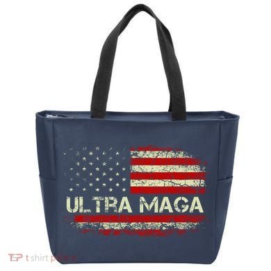 Ultra Maga American Flag Tote Bag