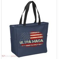 Ultra Maga American Flag Tote Bag thumb 2