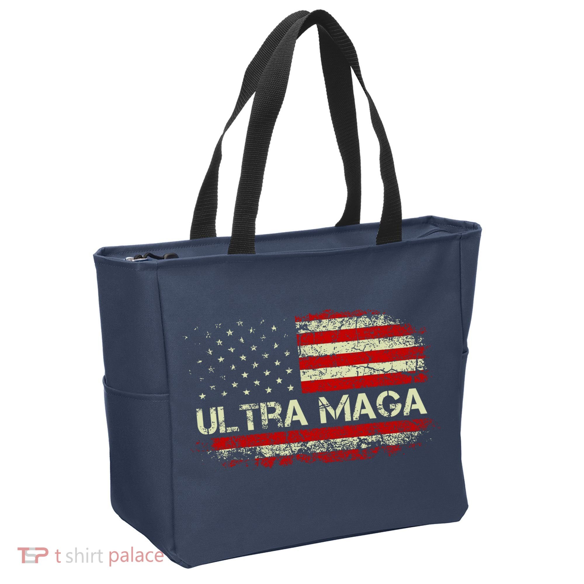 Ultra Maga American Flag Tote Bag