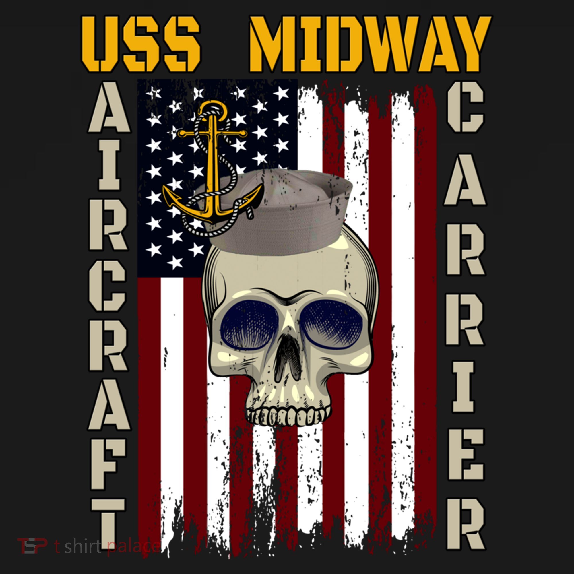 Uss Midway Aircraft Carrier Veterans Day Dad Son Grandpa Gift Doggie Tank